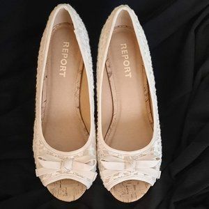 Report Open Toe Wedges